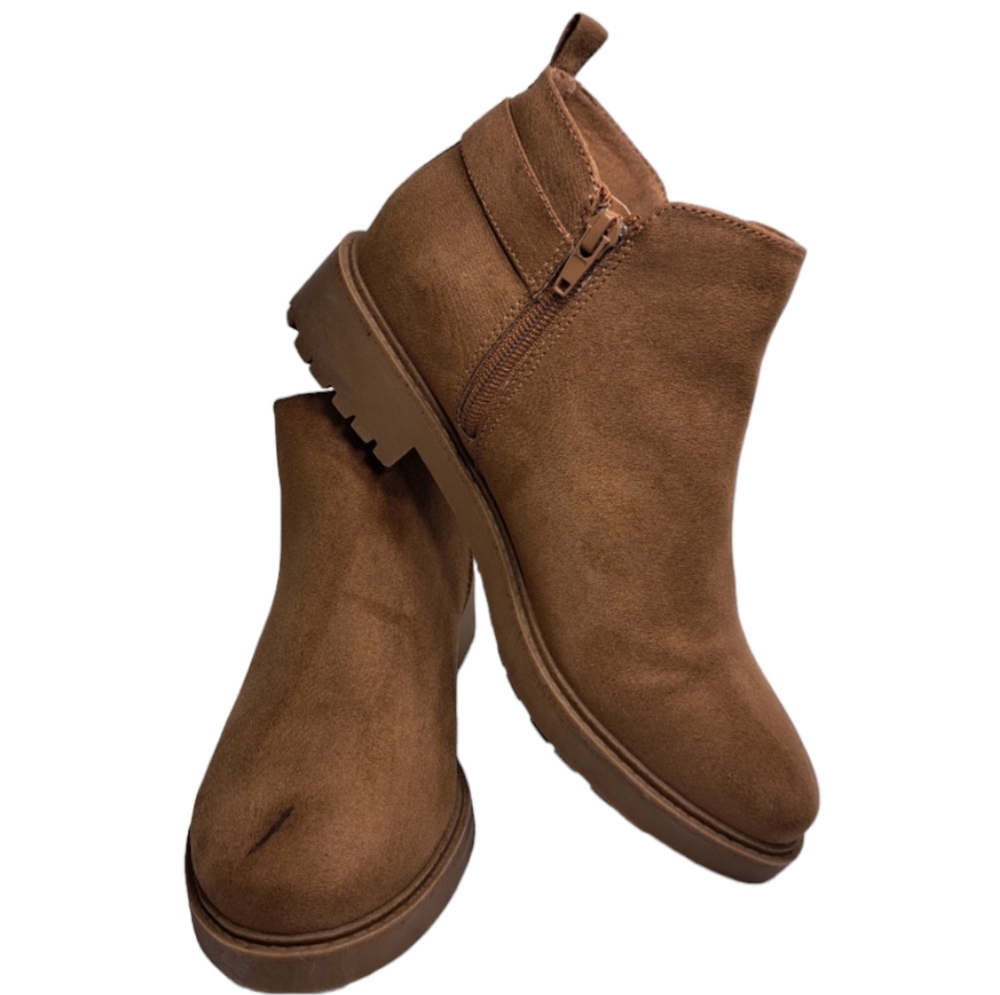 ESPRIT Women's Suede Ankle Boots Brown Size 7.5 M - Picture 15 of 16